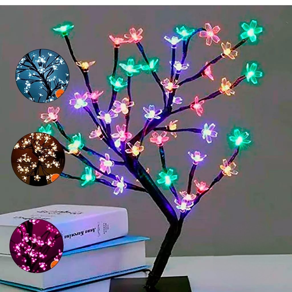 Crie uma atmosfera encantadora em qualquer espaço com a Árvore Cerejeira de LED. Seus 48 LEDs em branco frio proporcionam uma iluminação suave e sofisticada, perfeita para decorar escritórios, salas, recepções e qualquer cantinho que peça um toque de aconchego.